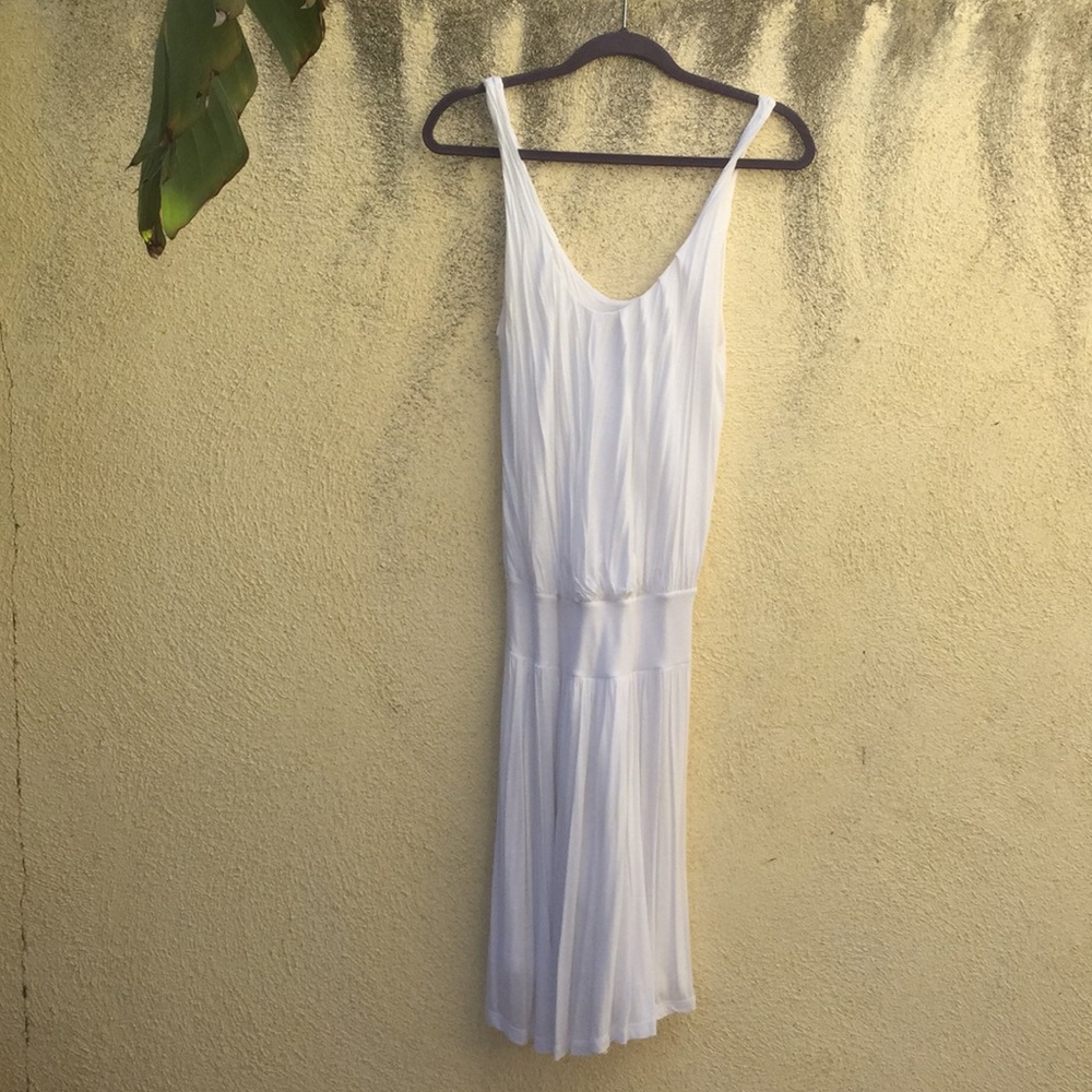 🟣Anthropologie white dress